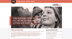 Desktop Screenshot of familienhilfe-bern.ch