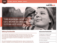 Tablet Screenshot of familienhilfe-bern.ch